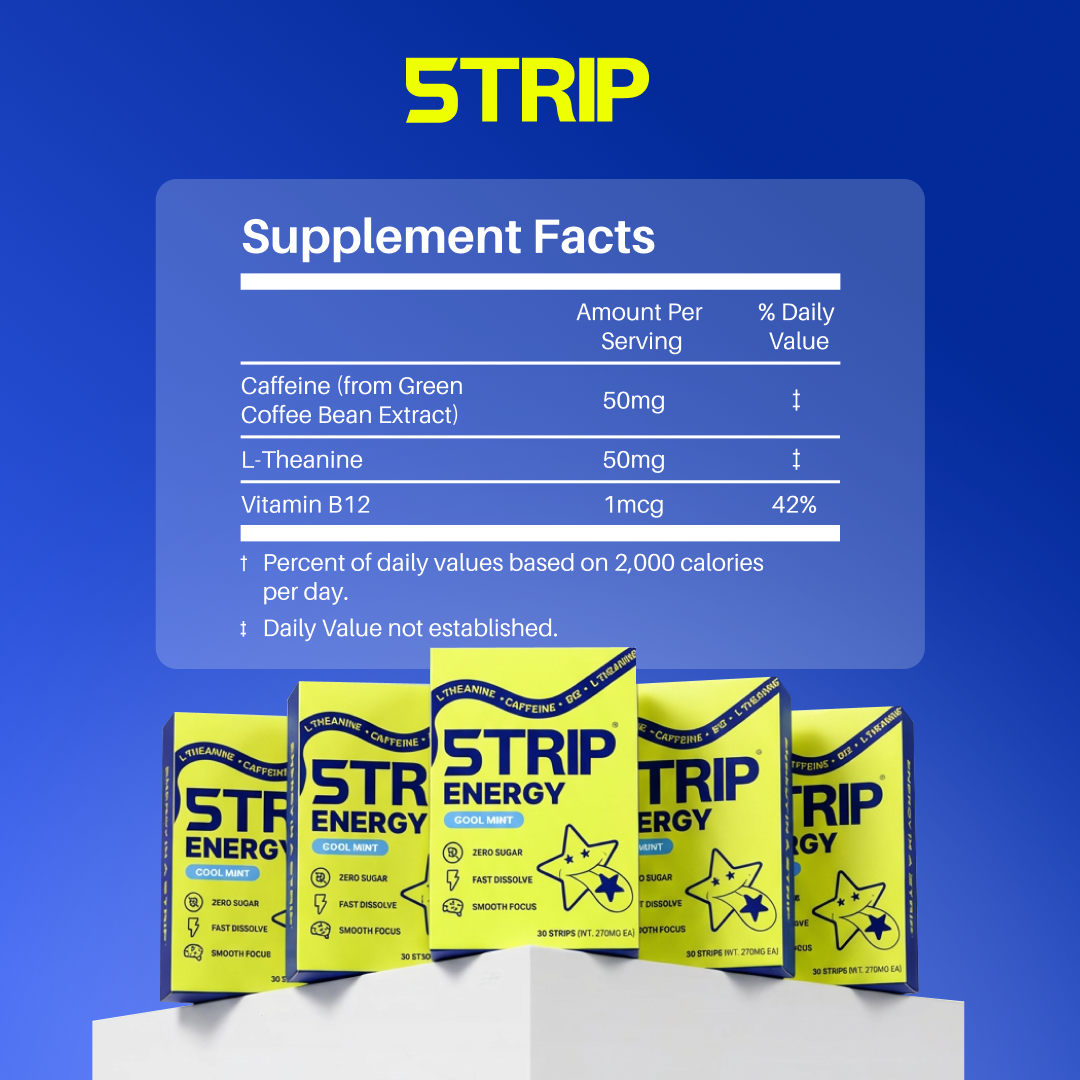 5TRIP Energy – Smart Caffeine, Zero Crash (Cool Mint)