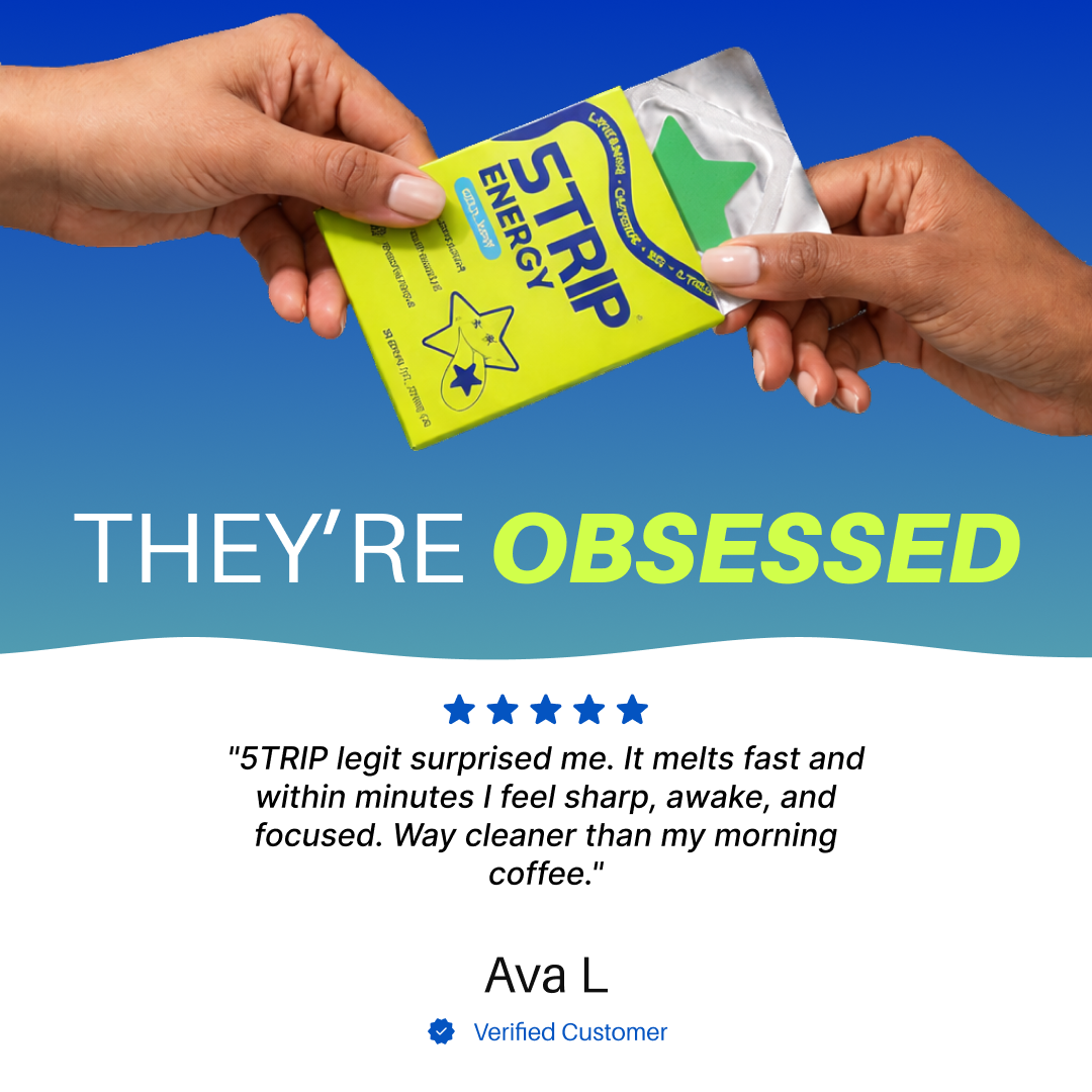 5TRIP Energy – Caffeine + L-Theanine (Cool Mint) 30pk