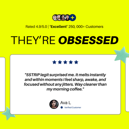 5TRIP Energy – Caffeine + L-Theanine (Cool Mint) Sample Pack